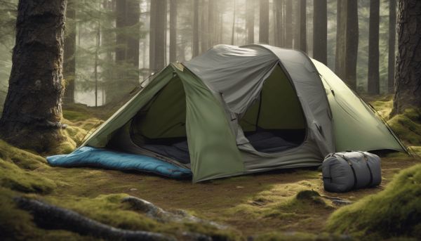 Profitez d’un bivouac confortable avec une tente 2 places légère